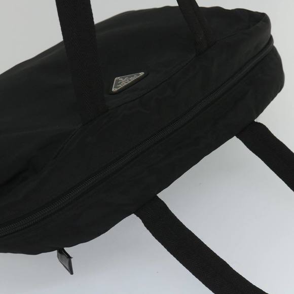 PRADA Tote Bag Nylon Black Auth ac2371 - Picture 6 of 16